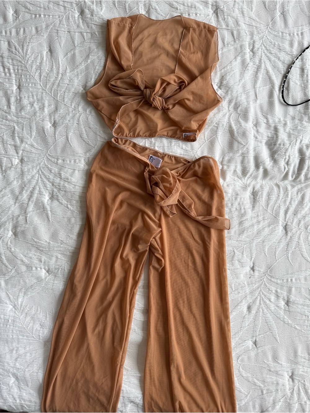 Two-Piece bleach club cover up Set